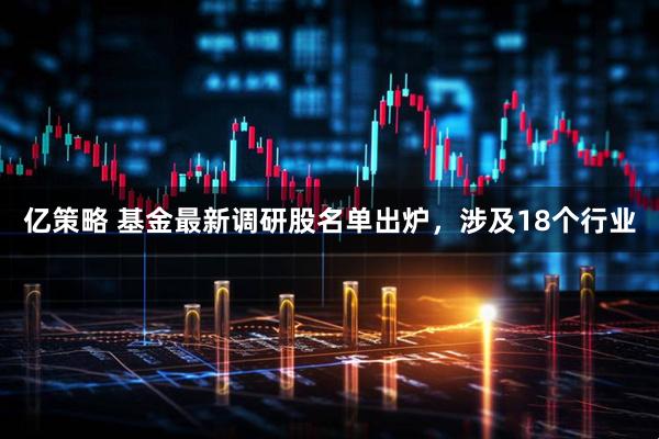 亿策略 基金最新调研股名单出炉，涉及18个行业