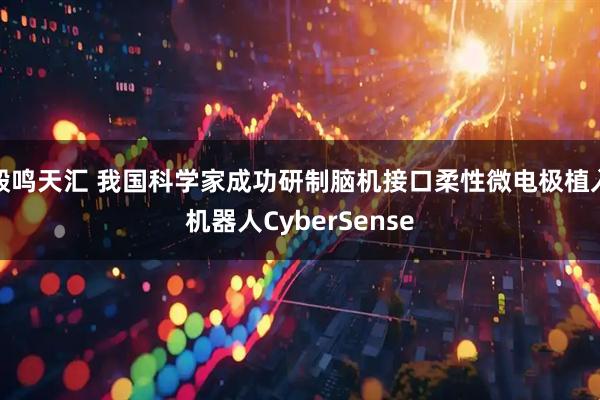 毅鸣天汇 我国科学家成功研制脑机接口柔性微电极植入机器人CyberSense